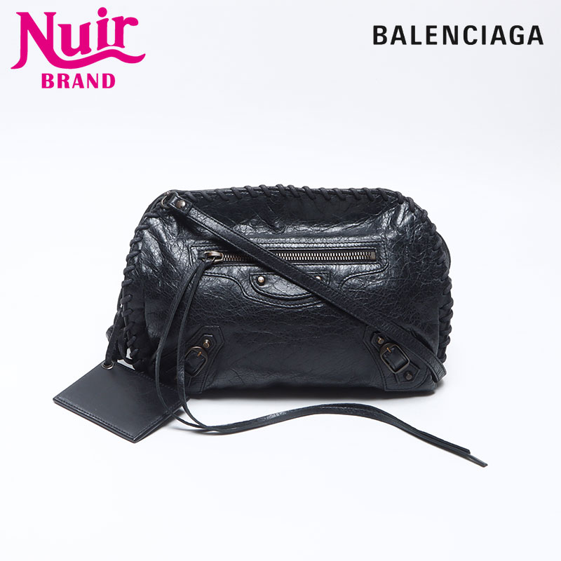 バレンシアガ　ショルダー　バッグ　レザー 楽天市場】バレンシアガ BALENCIAGA ショルダーバッグ レザー ブラック