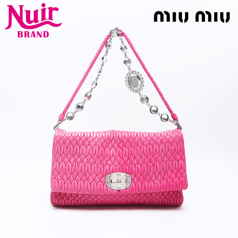 miumiu クラッチバッグ ナッパクリスタル マテラッセ 楽天市場】miumiu ナッパクリスタルの通販