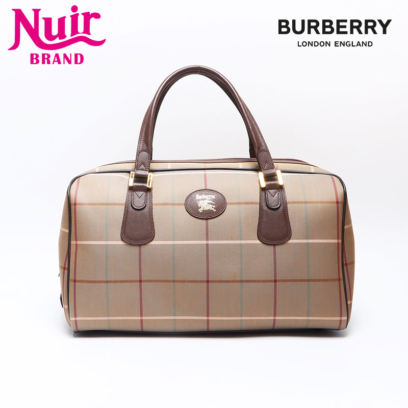 楽天市場】【バッグ】BURBERRY バーバリー ボストンバッグ