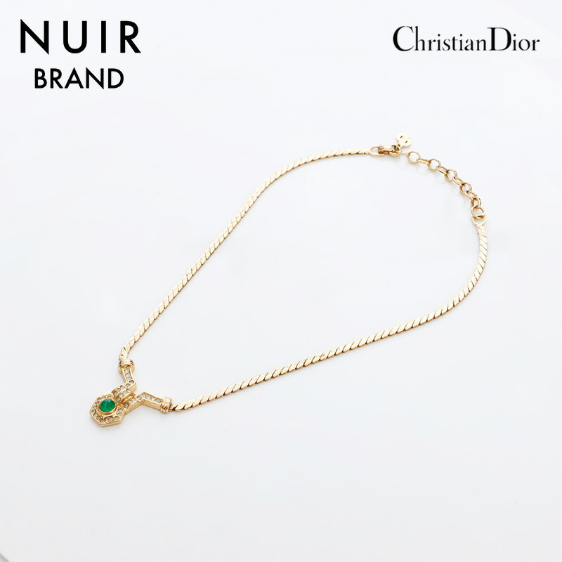希少造形✨Christian Dior クリスチャンディオール ネックレス 人気✨ Dior ネックレス CD ロゴ 希少 ゴールド 62cm - メルカリ