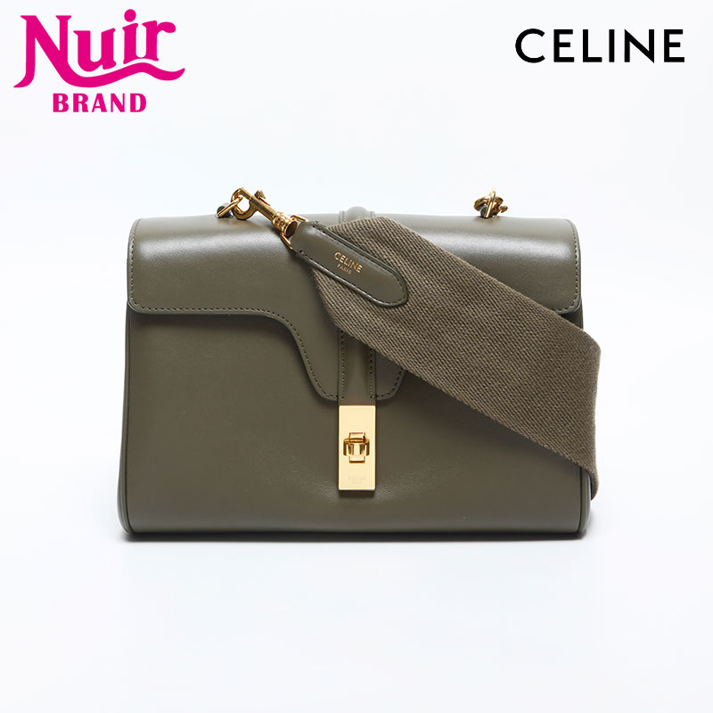 直営店‐CELINE‐ 16 ソフト Raffia ショルダーバッグ 直営店‐CELINE‐ 16 ソフト Raffia ショルダーバッグ (CELINE