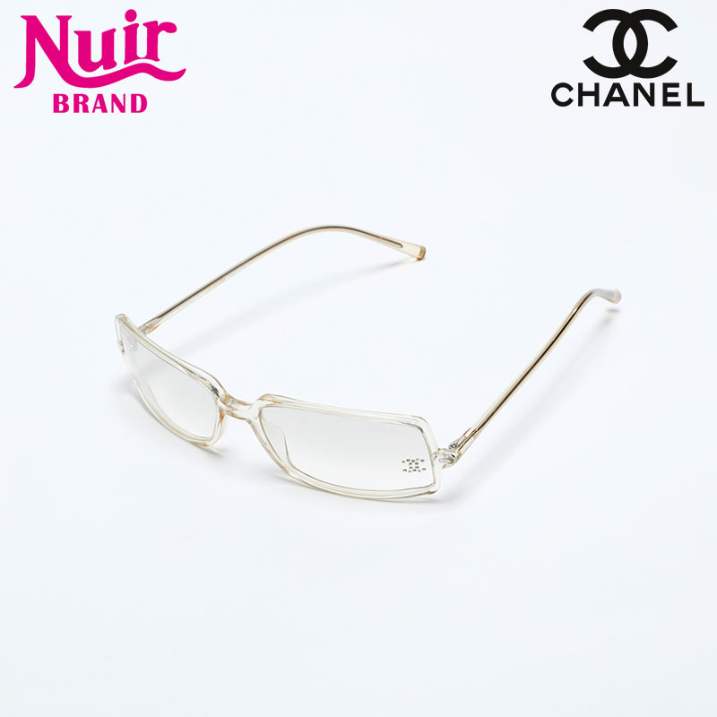 楽天市場】シャネル CHANEL リムレス フレームレス クリア ココ
