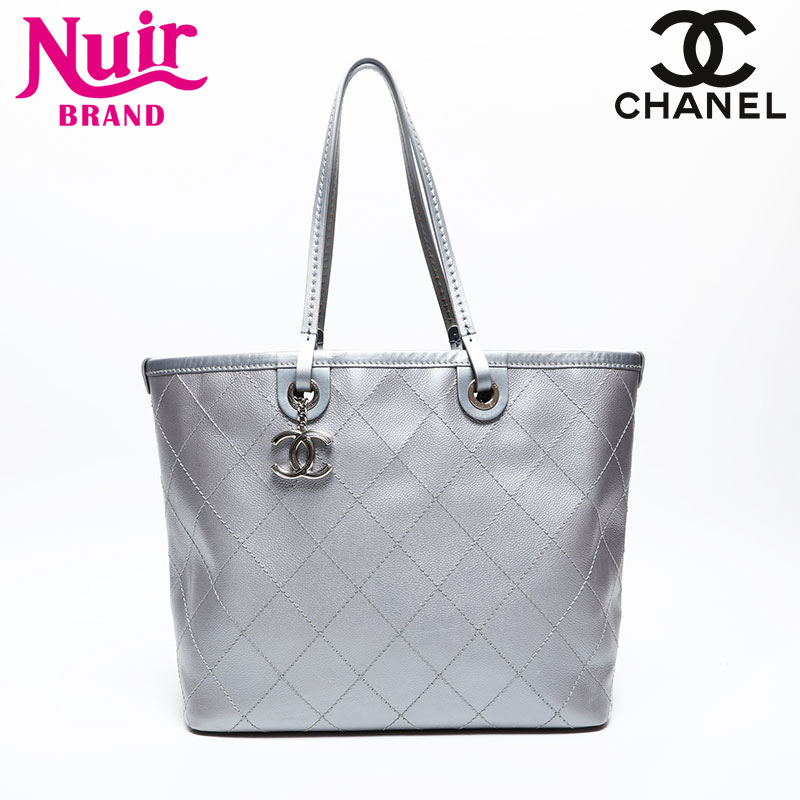 CHANEL キャビアスキン オンザロード ハンドバッグ CHANEL シャネル オンザロード ワイルドステッチ ココマーク