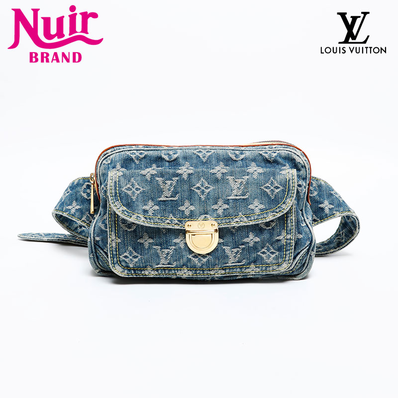 楽天市場】ルイ ヴィトン バムバッグ M95347 モノグラムデニム ボディ