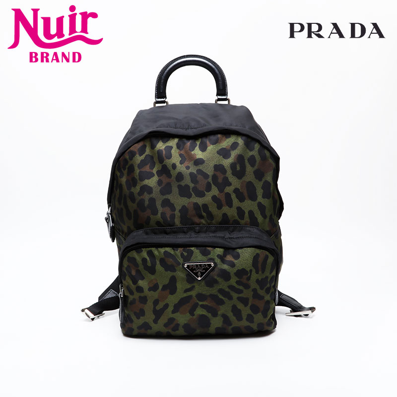 PRADA ナイロン PRADA ナイロン 巾着 リュックサック バックパック PRADA(プラダ) / リュック/ナップサック/巾着/三角プレート