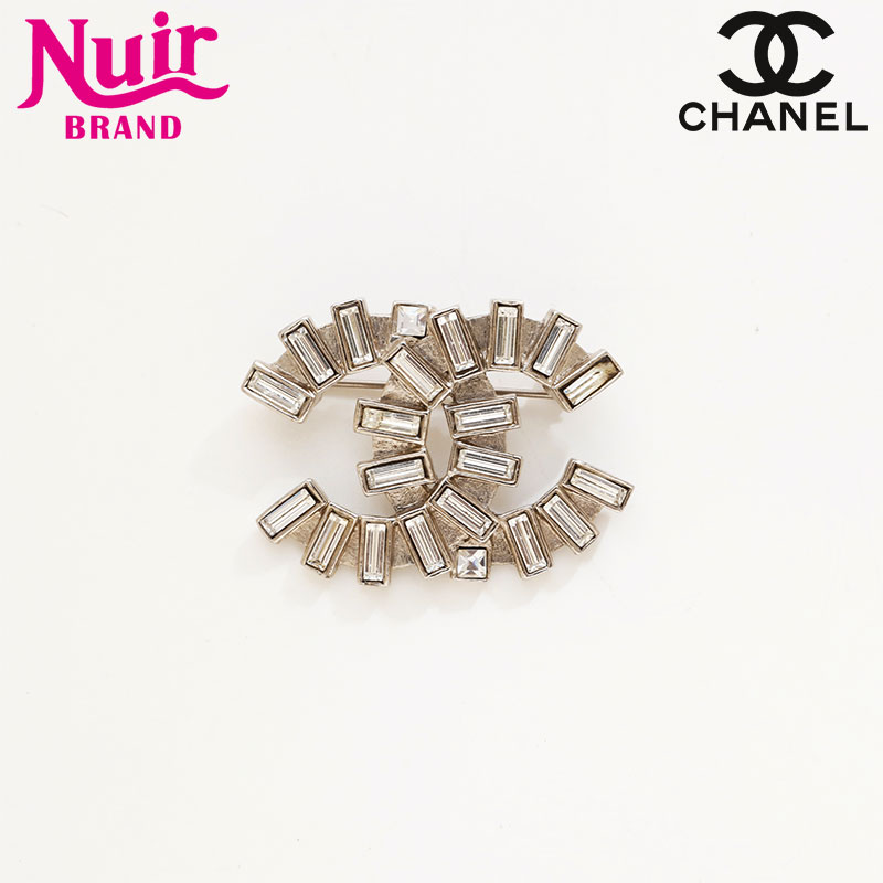 楽天市場】シャネル ブローチ CHANEL ココマーク シルバー ライン