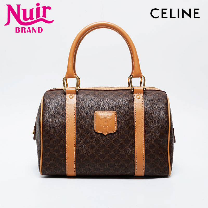 CELINE マカダム柄　ボストンバッグ　M14 楽天市場】CELINE セリーヌ マカダム柄 M14 ボストン ボストン
