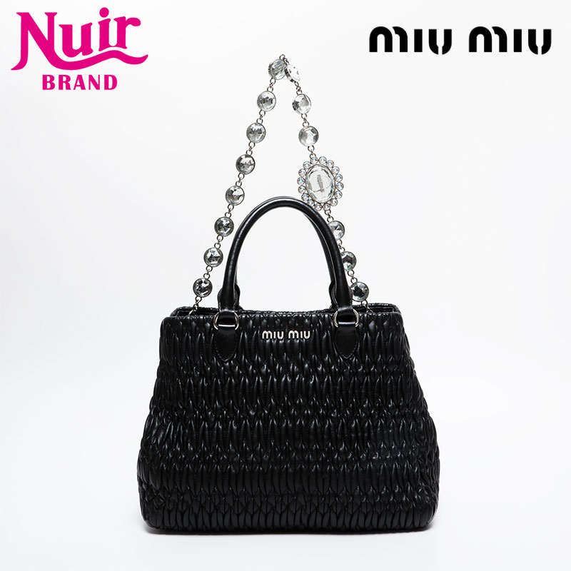 楽天市場】ミュウミュウ 【MIUMIU】 マテラッセ トップハンドル