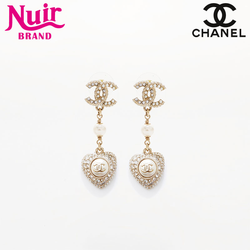 楽天市場】シャネル CHANEL ピアス ゴールド レディース aba254