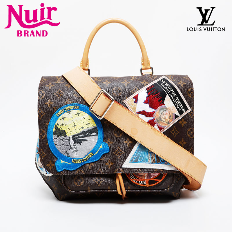 【美品】ルイヴィトン モノグラムグラセ フォンジー メッセンジャーバッグ ルイヴィトン LOUIS VUITTON モノグラム・グラセ フォンジー