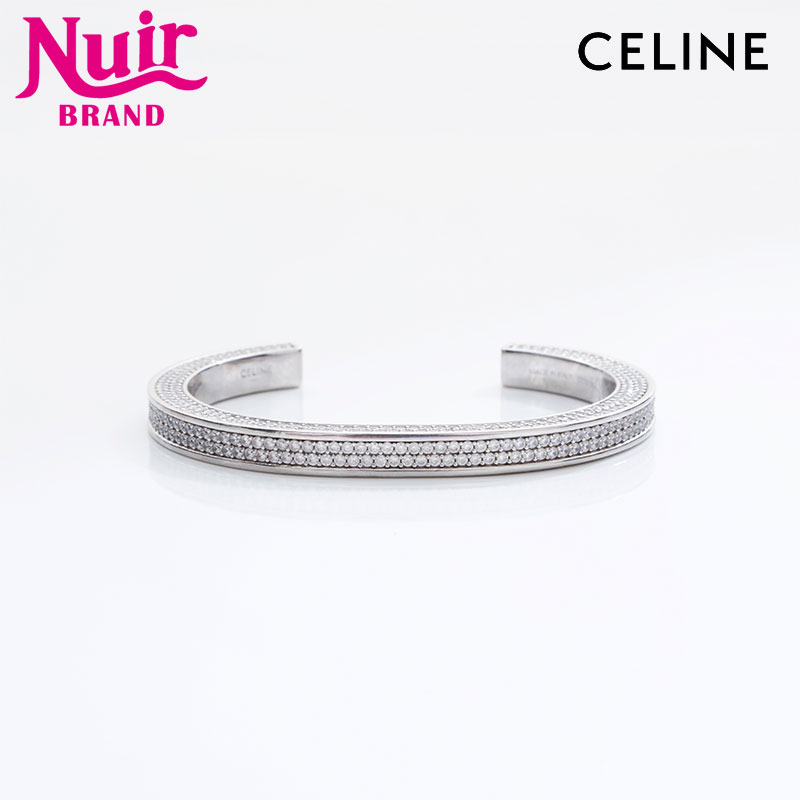 楽天市場】セリーヌ CELINE ブレスレット バングル メタル