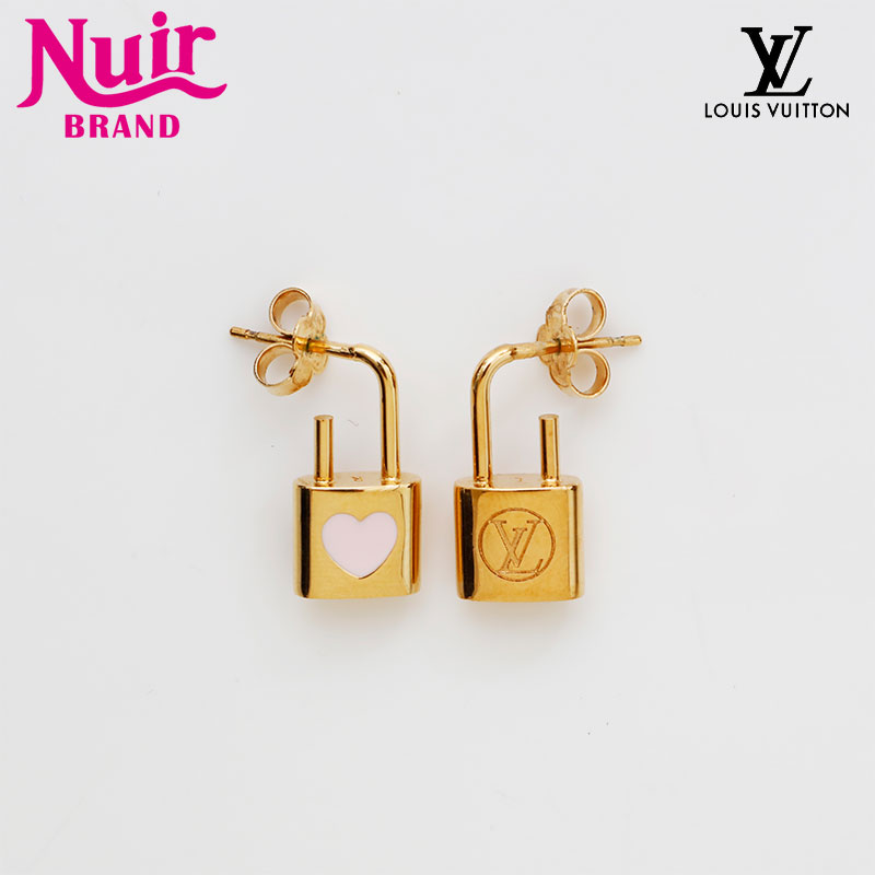 Louis Vuitton ゴールド ロゴ ピアス ルイ ヴィトン Louis Vuitton ピアス アクセサリー ブックル