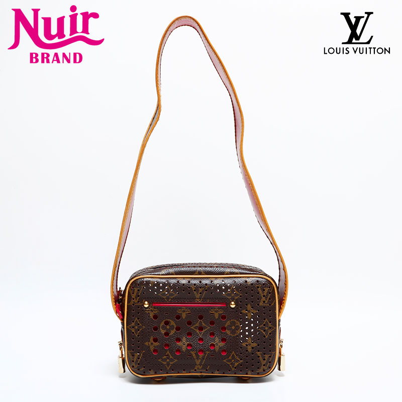 【ポイント最大47倍！全商品10%OFF!4/17 09:59まで】ルイ・ヴィトン LOUIS VUITTON 2006年製 モノグラム ペルフォ ミニ トロカデロ ショルダーバッグ ブラウン WS22232 【中古】
