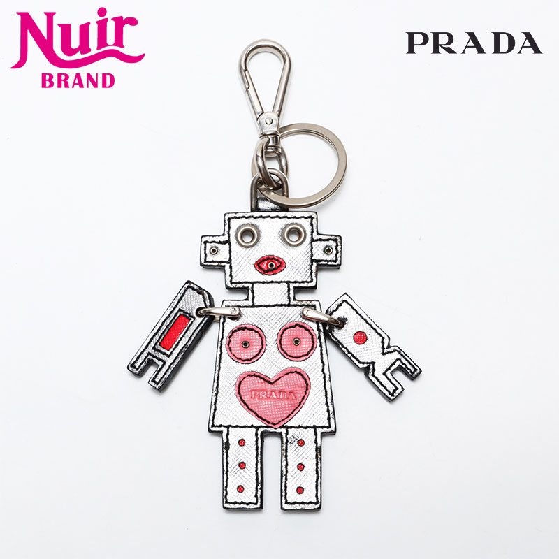 プラダ PRADA バッグチャーム ロゴ ピンク ゴールド 小物 キーリング 楽天市場】プラダ PRADA キーリング バッグチャームMIX ゴールド