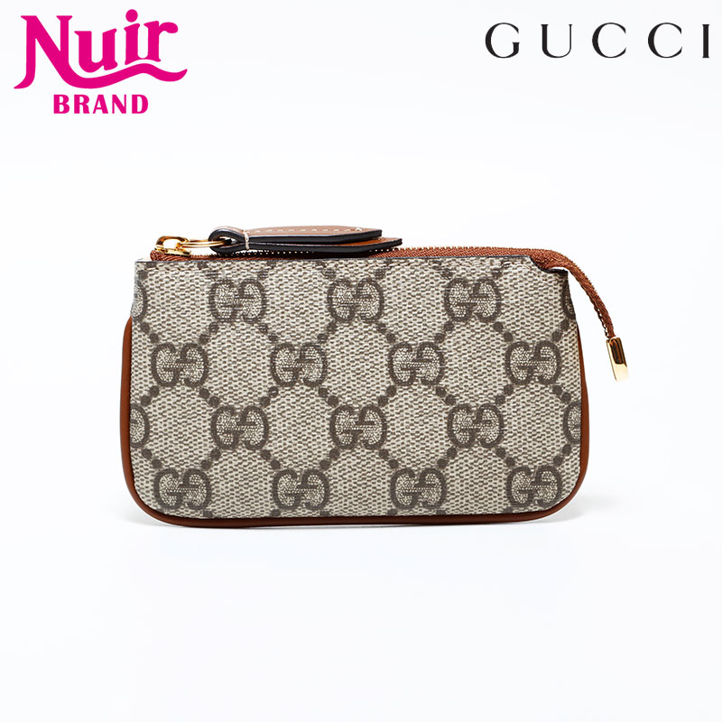 【美品】GUCCI ケース GG スプリーム フック付 ゴールド金具 楽天市場】GUCCI グッチダブルGロゴ 6連キーケース アイコン
