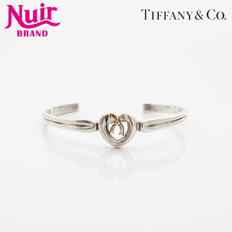 楽天市場】ティファニー Tiffany & Co. バングル ハート ウィズ ボウ