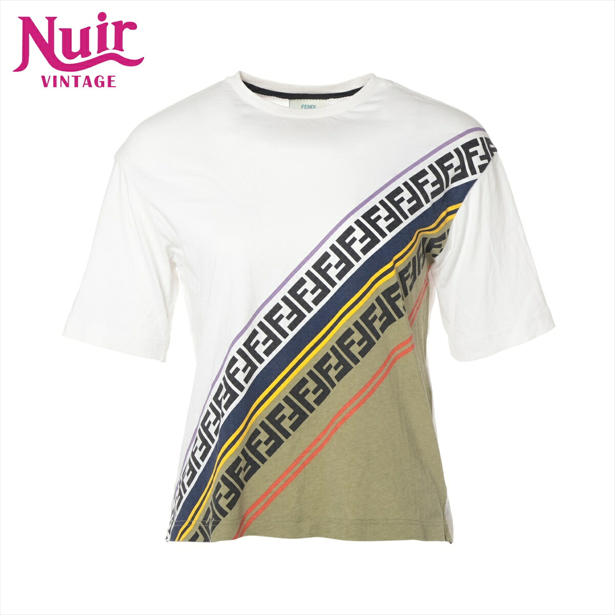 楽天市場】フェンディ 子供服 Tシャツ イエロー キッズ ベビー FENDI