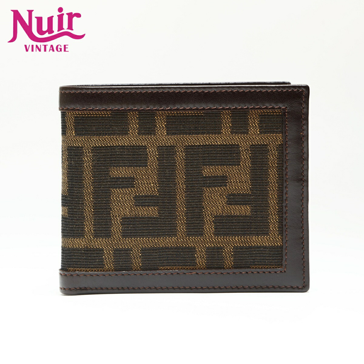 楽天市場】【財布】FENDI フェンディ ズッキーノ 2つ折財布 二つ折り