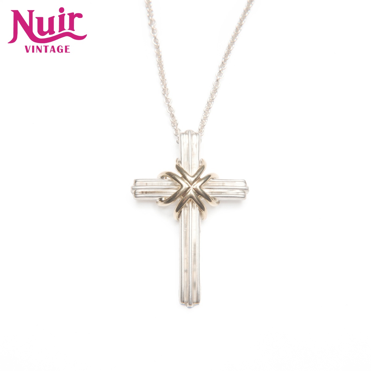 楽天市場】TIFFANY&Co. ティファニー コンケーブクロス ネックレス