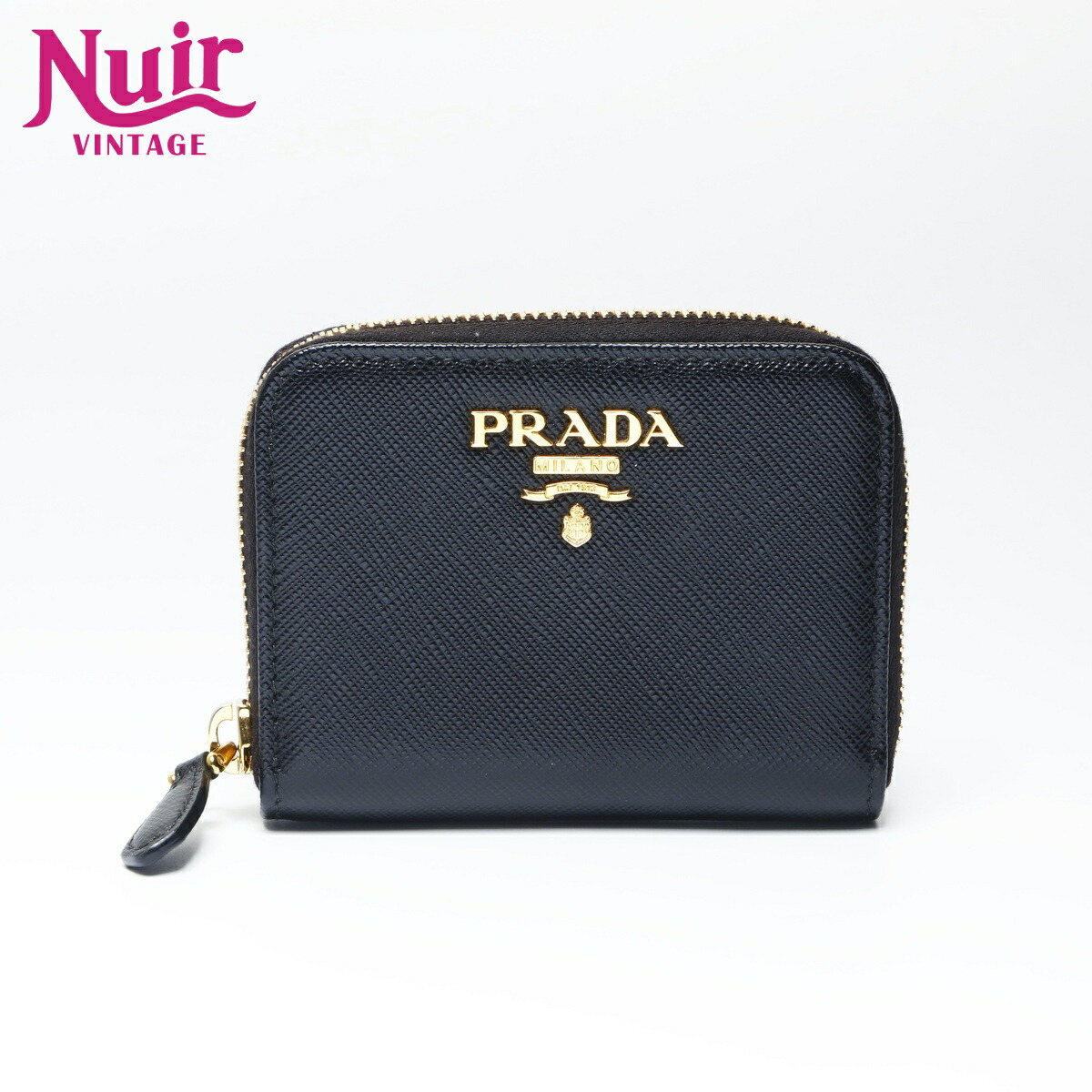 楽天市場】プラダ 小銭入れ コインケース ラウンドファスナー 黒