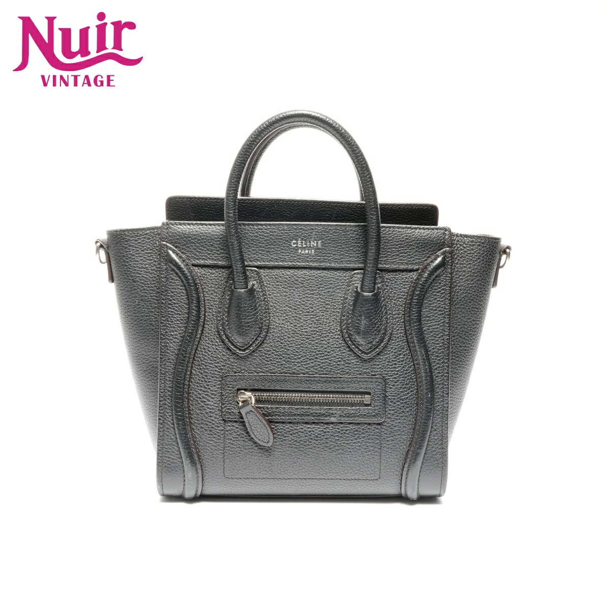 楽天市場】CELINE セリーヌ ラゲージ マイクロ ナノ 18924DRU.09.SO