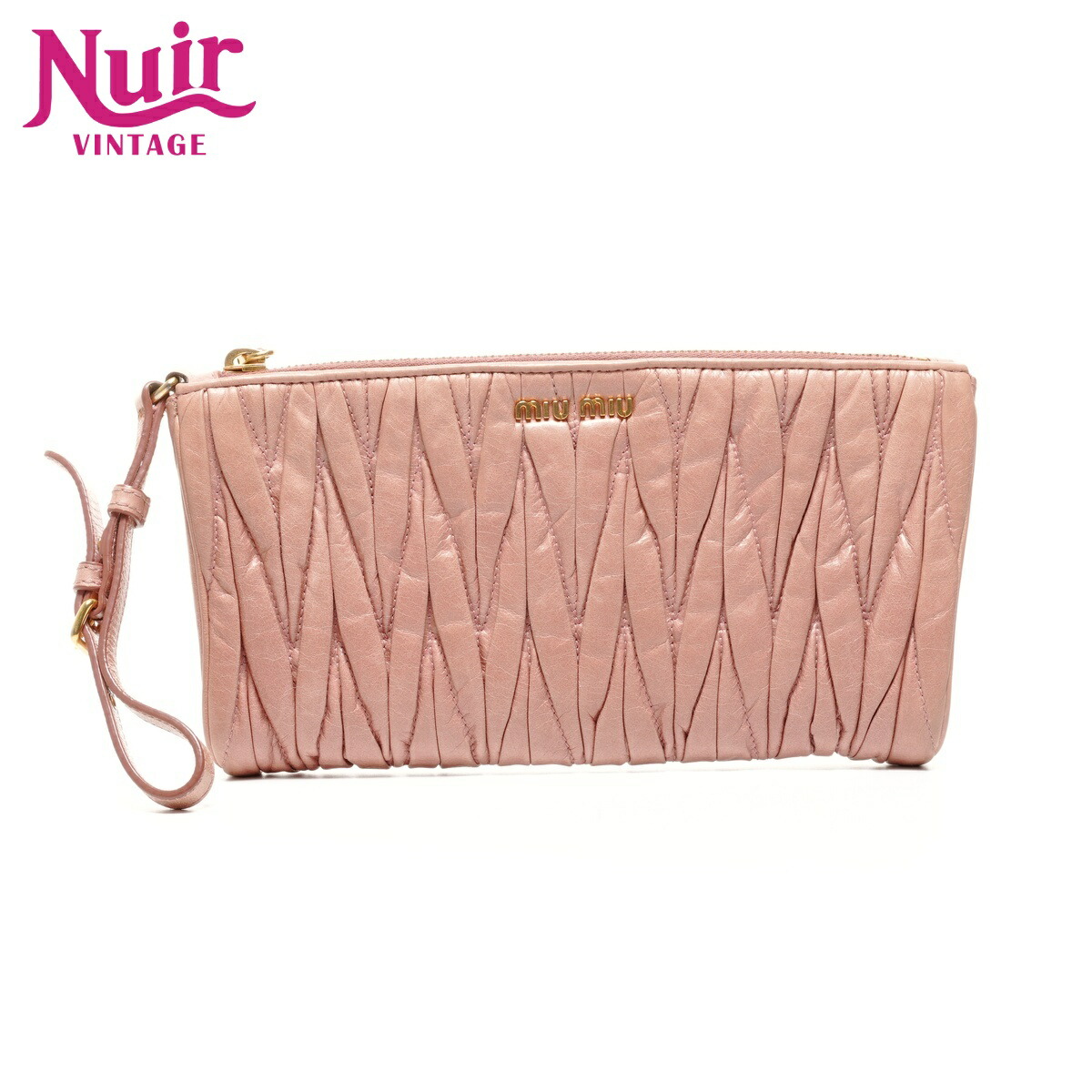 楽天市場】ミュウミュウ ミニクラッチバッグ/フラットポーチ miu miu