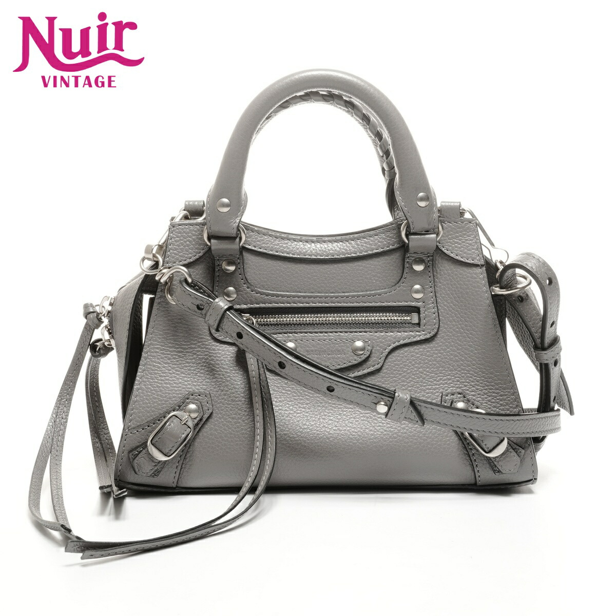 【中古】バレンシアガ　バック　グレー 楽天市場】BALENCIAGA バレンシアガ ネオクラシック ミディアム トート