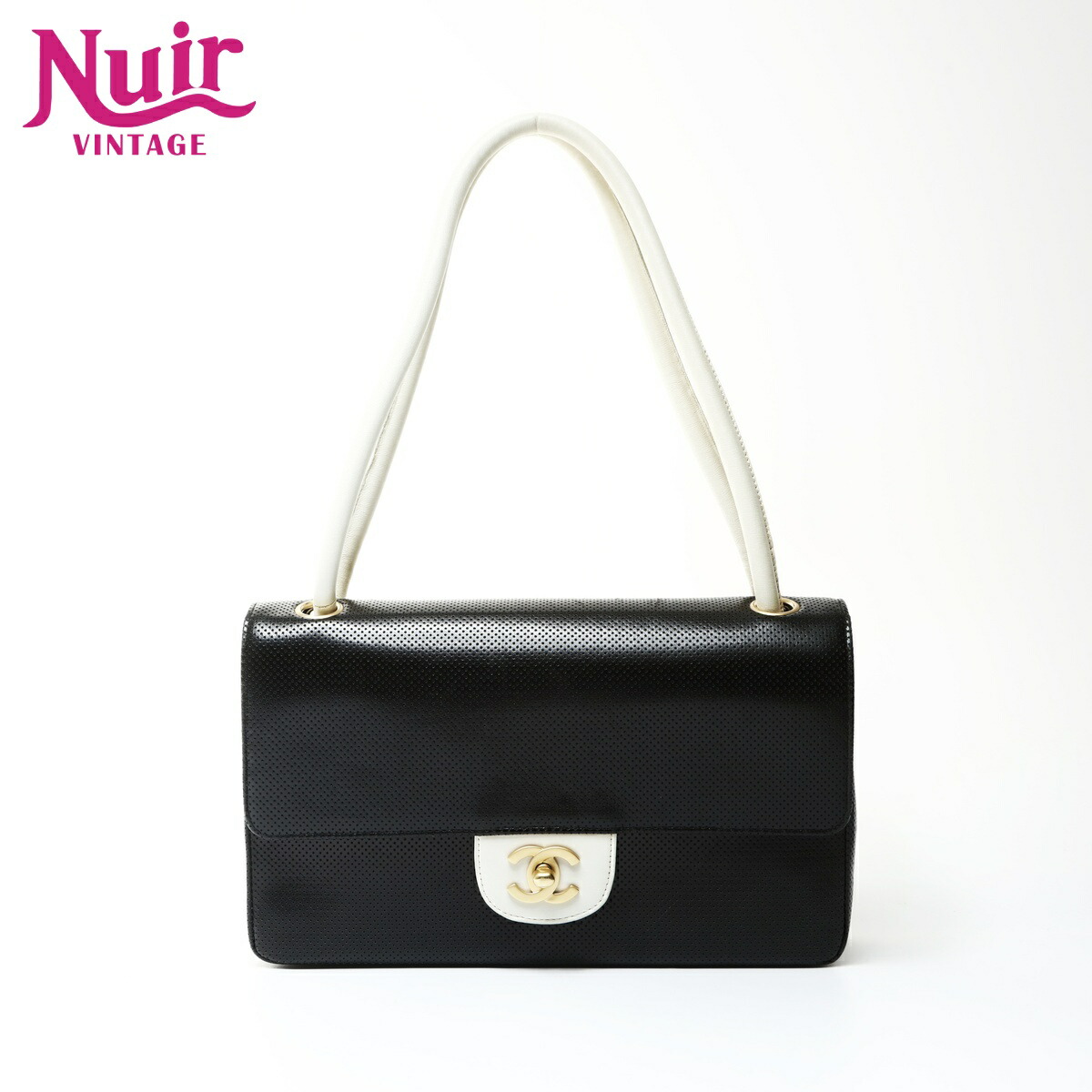 楽天市場】CHANEL シャネル カメリア パンチング ココマーク