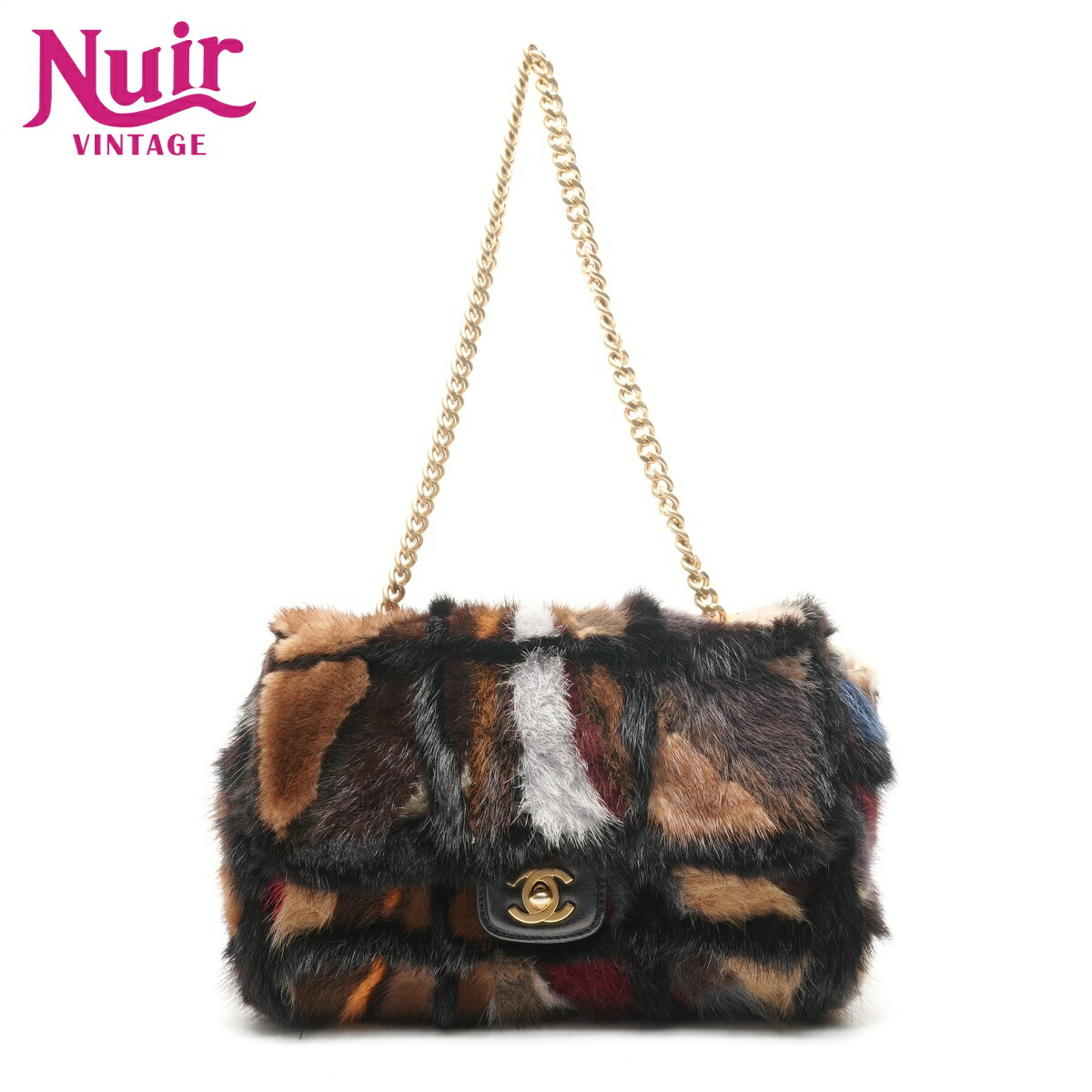 楽天市場】【バッグ】CHANEL シャネル マトラッセ ココマーク ファー