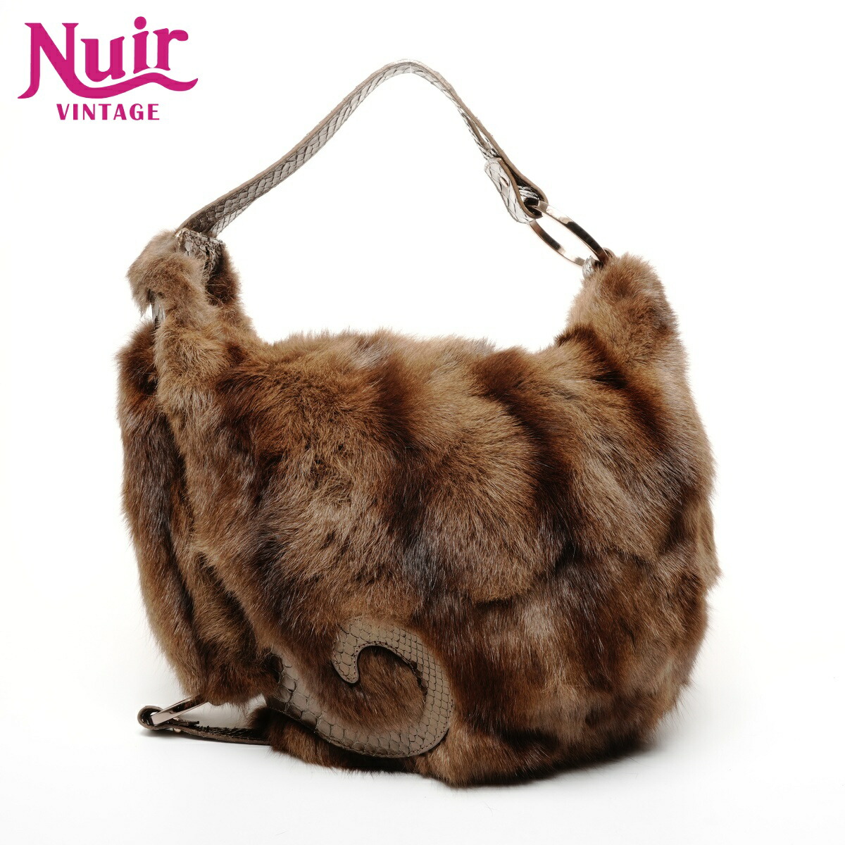 楽天市場】フェンディ マンマバケット ショルダー リアルファー