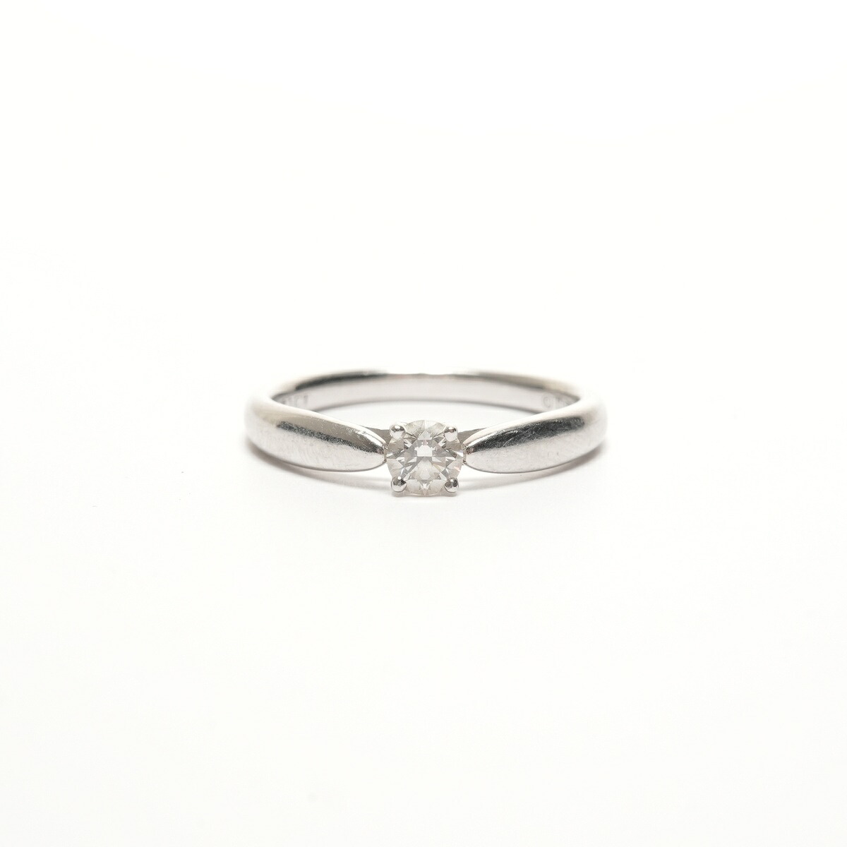 【エントリーで最大ポイント49倍!＋全商品10%OFF!4/10 1:59まで】ティファニー TIFFANY&Co. ルシダ ダイヤモンド 0.21 Carat プラチナ Pt950 JP#10 リング・指輪 シルバー WS26194 【中古】