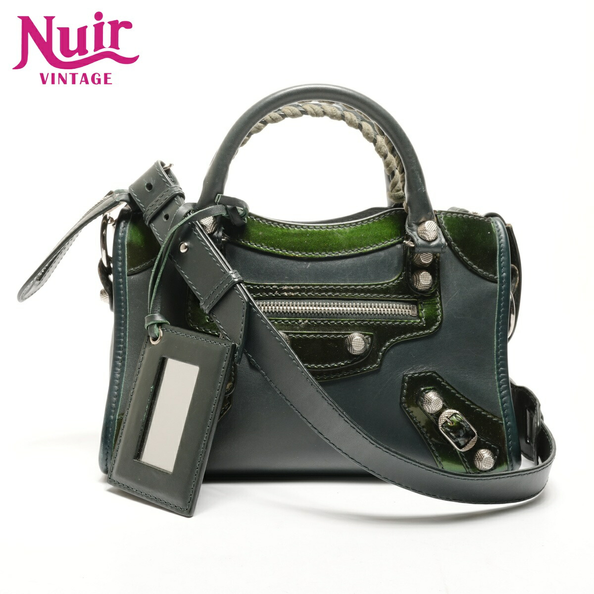 バレンシアガ　ハンド、ショルダーバッグ　2way グリーン　レザー 楽天市場】BALENCIAGA バレンシアガ ザ ジャイアント シティ