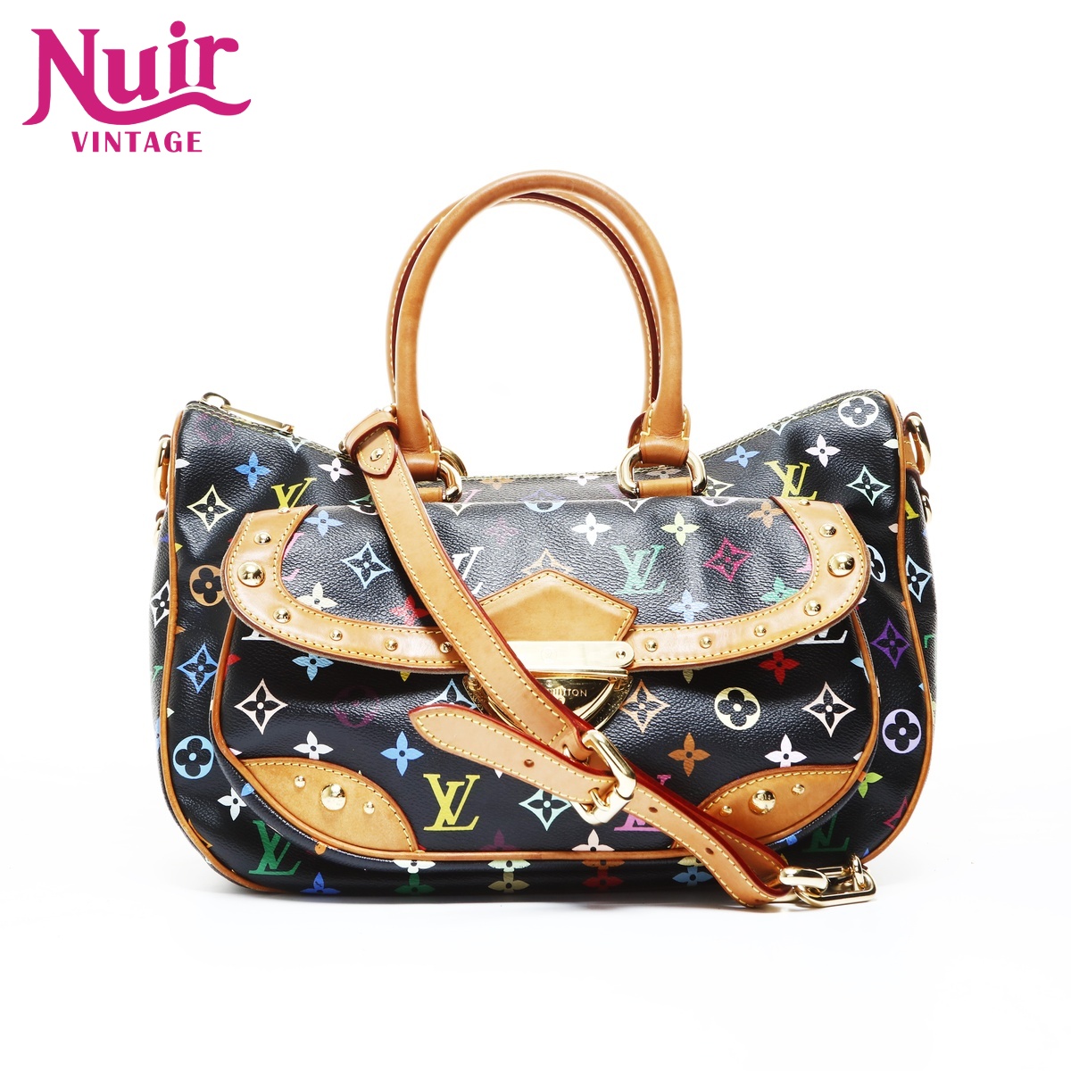 ルイ・ヴィトン LOUIS VUITTON 2007年製 モノグラム マルチカラー リタ M40126 ハンドバッグ マルチカラー WS26503 【中古】