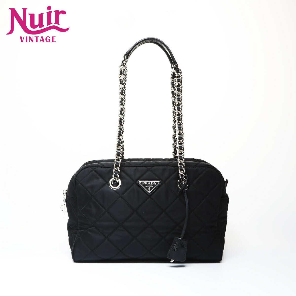 楽天市場】【バッグ】PRADA プラダ キルティング ショルダーバッグ