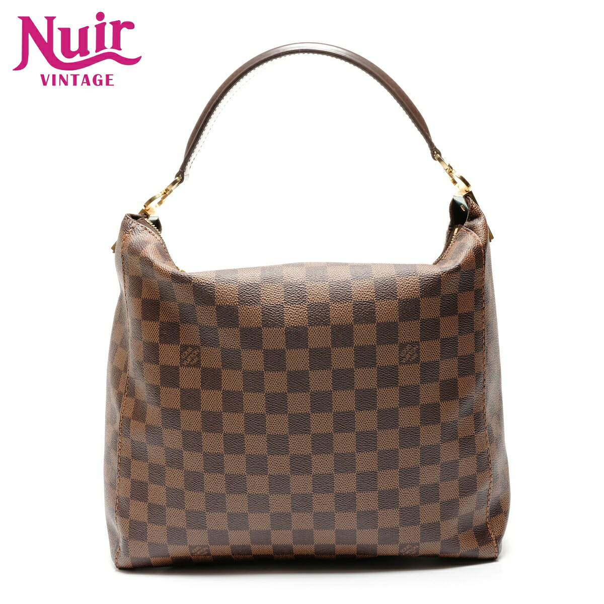 ルイ・ヴィトン LOUIS VUITTON 2012年製 ダミエ ポートベロー PM ショルダーバッグ ブラウン WS26825 【中古】