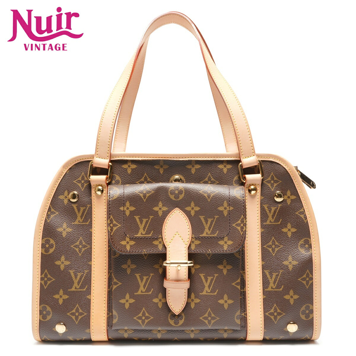 【ポイント最大47倍！全商品10%OFF!4/17 09:59まで】ルイ・ヴィトン LOUIS VUITTON 2007年製 モノグラム サックバクスターPM ショルダーバッグ ブラウン WS27219 【中古】