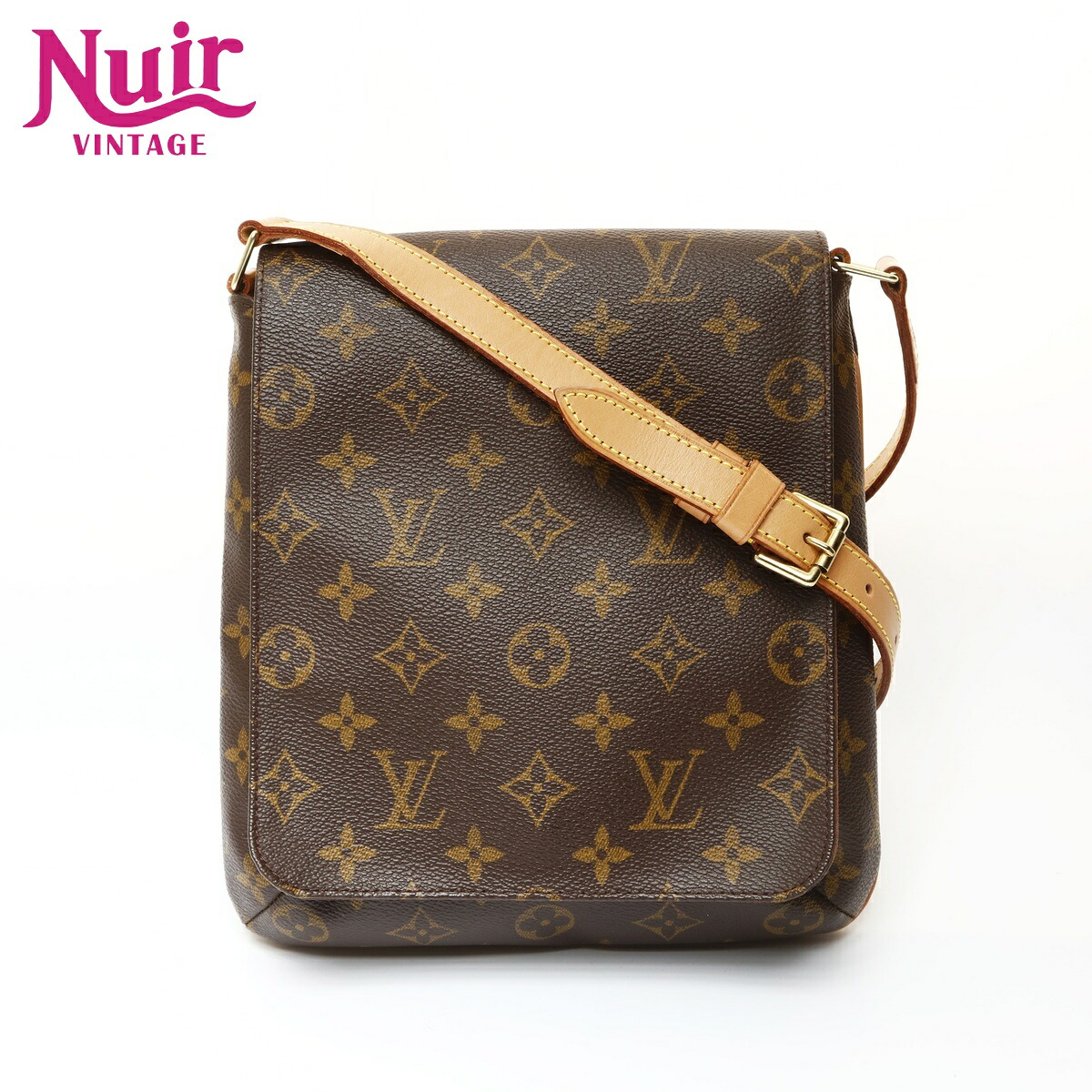 ルイ・ヴィトン LOUIS VUITTON 2001年製 モノグラム ミュゼット サルサ ショート ショルダーバッグ ブラウン WS27089 【中古】 64,900円