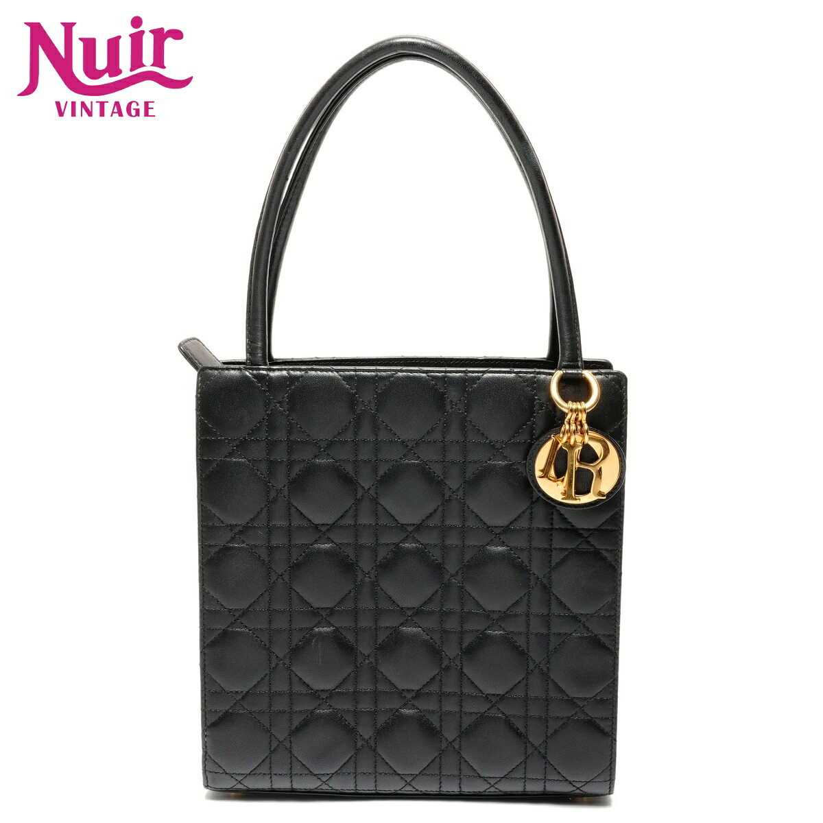 【ポイント最大47倍！全商品10%OFF!4/17 09:59まで】クリスチャンディオール Christian Dior レディディオール ハンドバッグ ハンドバッグ ブラック WS27446 【中古】