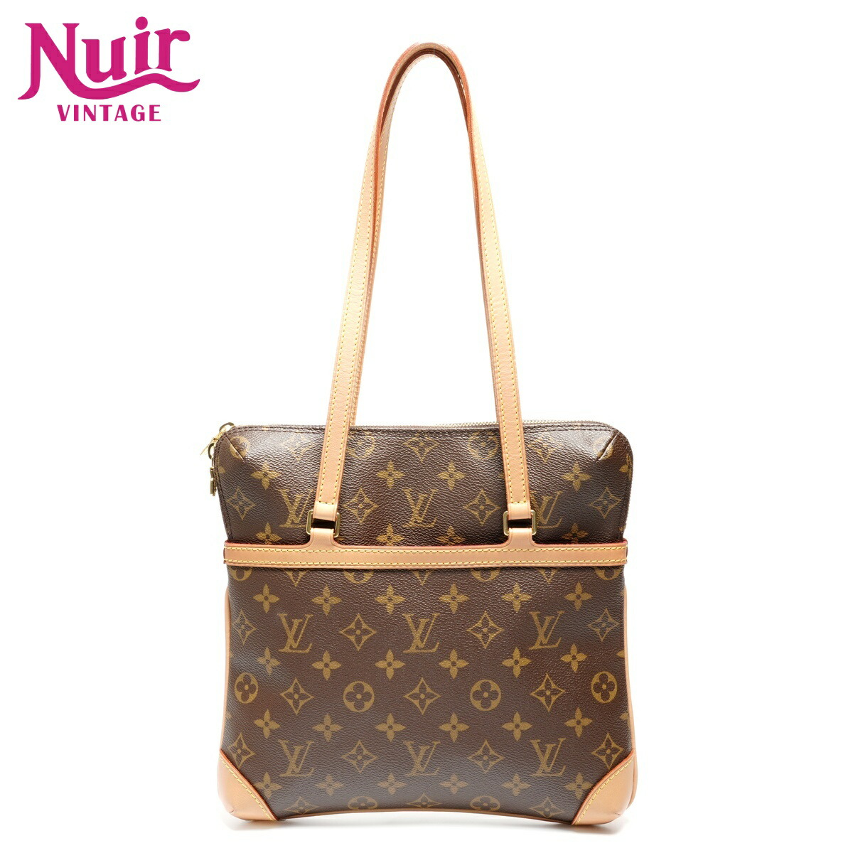 【エントリーで最大ポイント49倍!＋全商品10%OFF!4/10 1:59まで】ルイ・ヴィトン LOUIS VUITTON モノグラム クーサン ショルダーバッグ ブラウン WS27468 【中古】