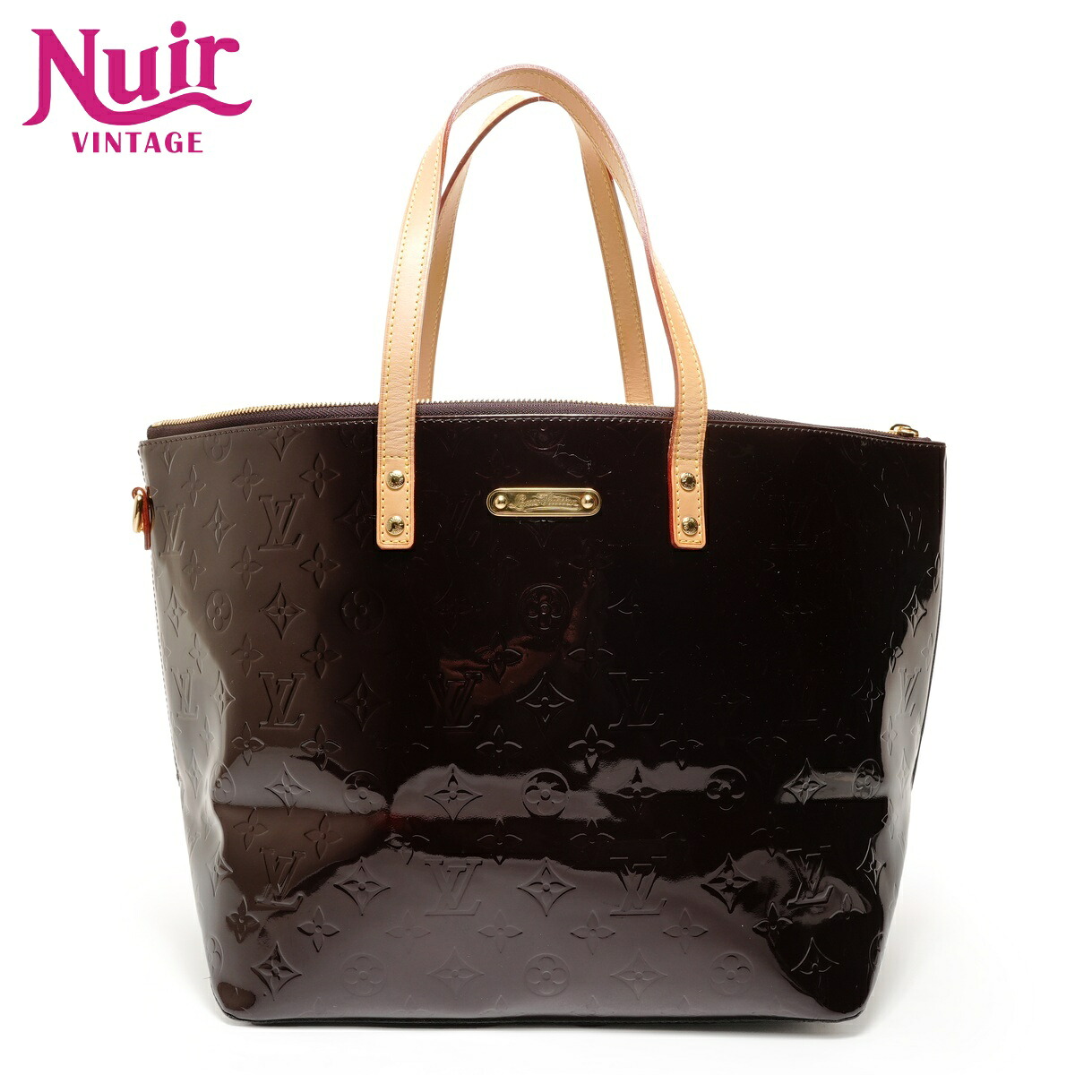 ルイ・ヴィトン LOUIS VUITTON モノグラム ヴェルニ ベルヴューGM トートバッグ レッド WS27850 【中古】｜NUIR VINTAGE 店