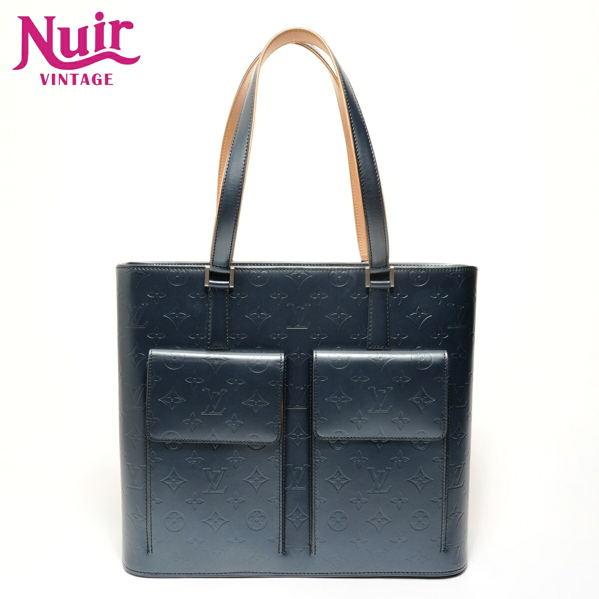ルイ・ヴィトン LOUIS VUITTON モノグラムマット ウィルウッド 2002年製 ショルダーバッグ ネイビー WS28120 【中古】