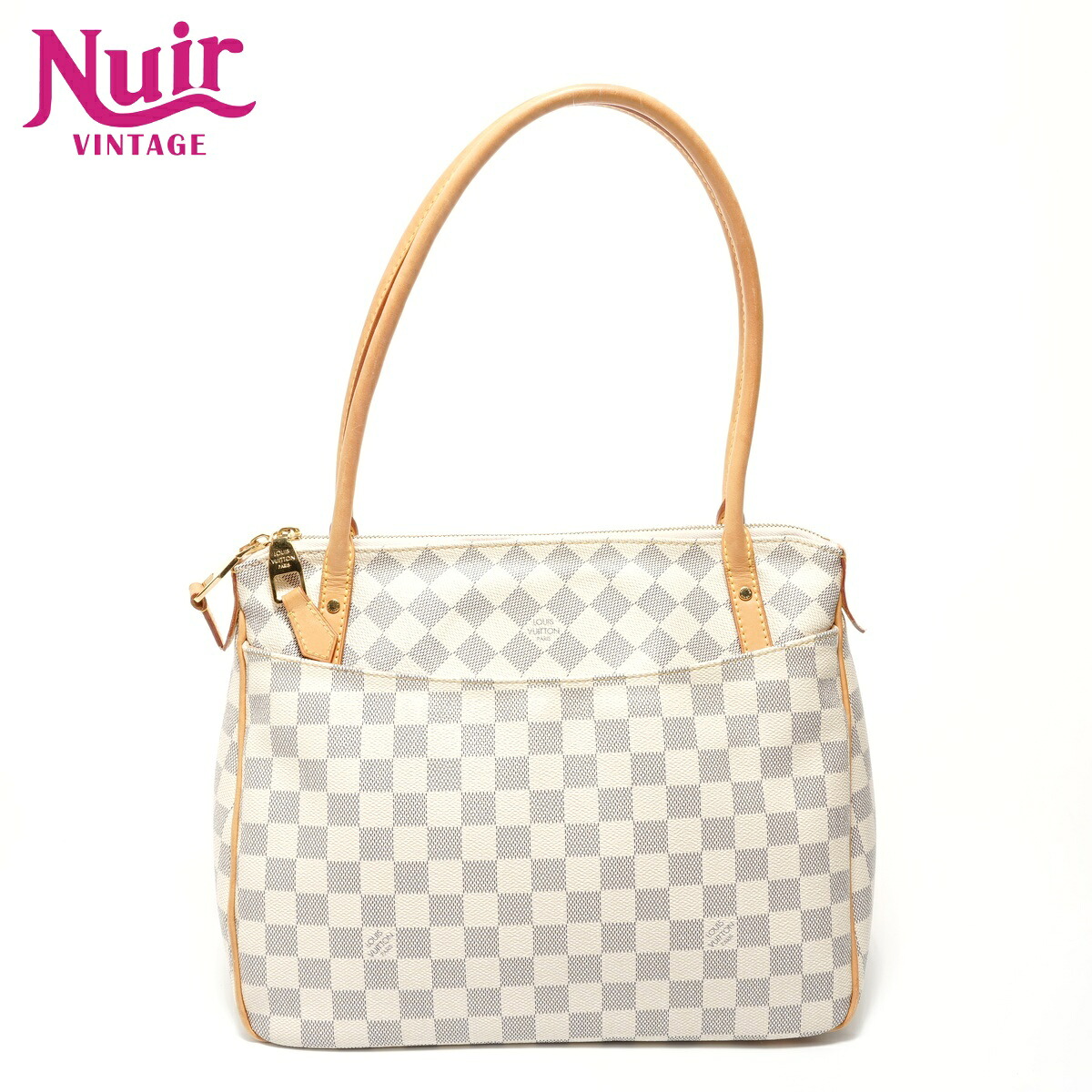 【ポイント最大47倍!全商品10%OFF!4/17 09:59まで】ルイ・ヴィトン LOUIS VUITTON 2012年製 ダミエ アズール フィジェリPM ショルダーバッグ ホワイト WS28276 【中古】