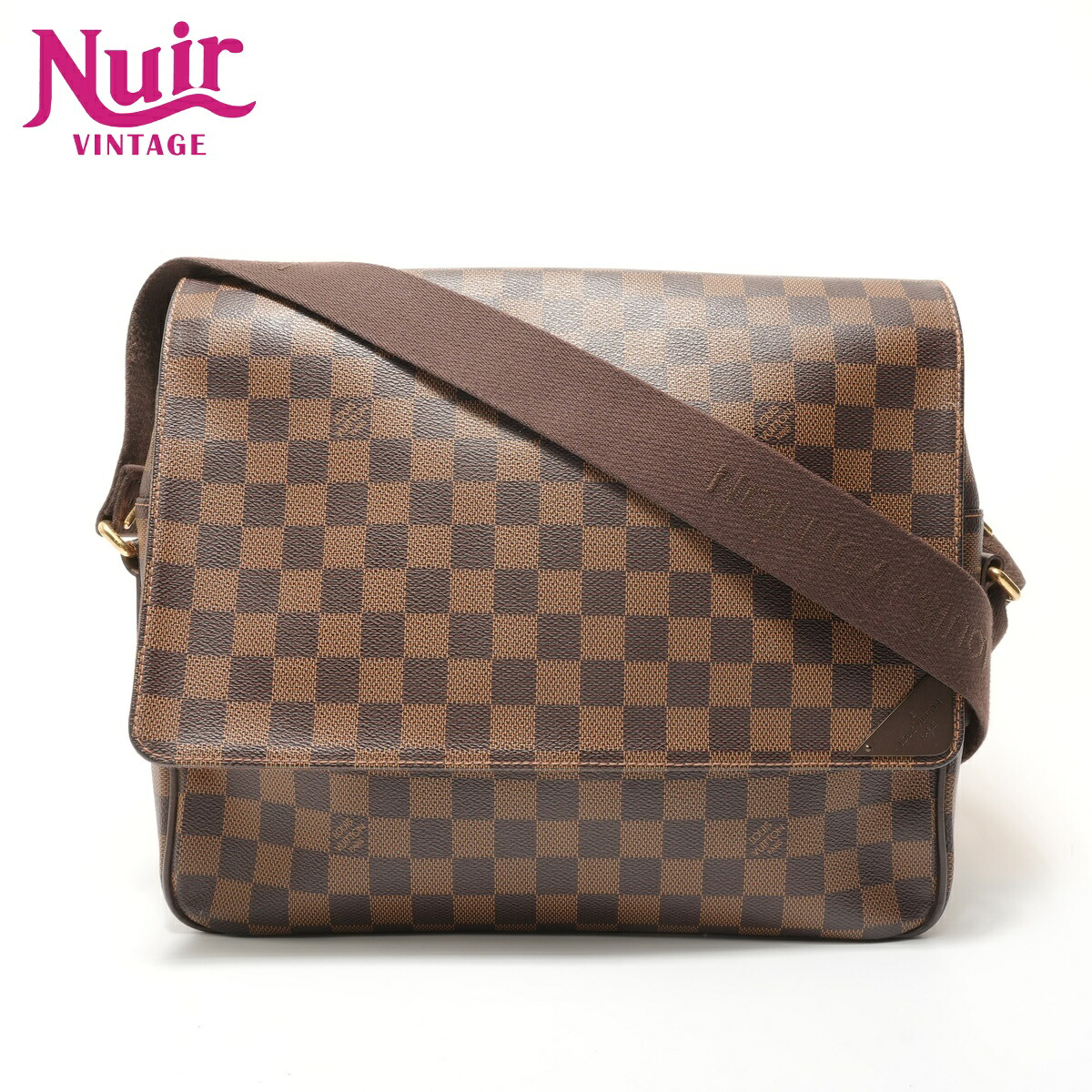 【ポイント最大47.5倍 全商品10%OFF! 7/26 01:59まで】ルイ・ヴィトンLOUIS VUITTONシェルトンMM ダミエ 2012年製ショルダーバッグブラウンWS28283【中古】｜NUIR VINTAGE 店