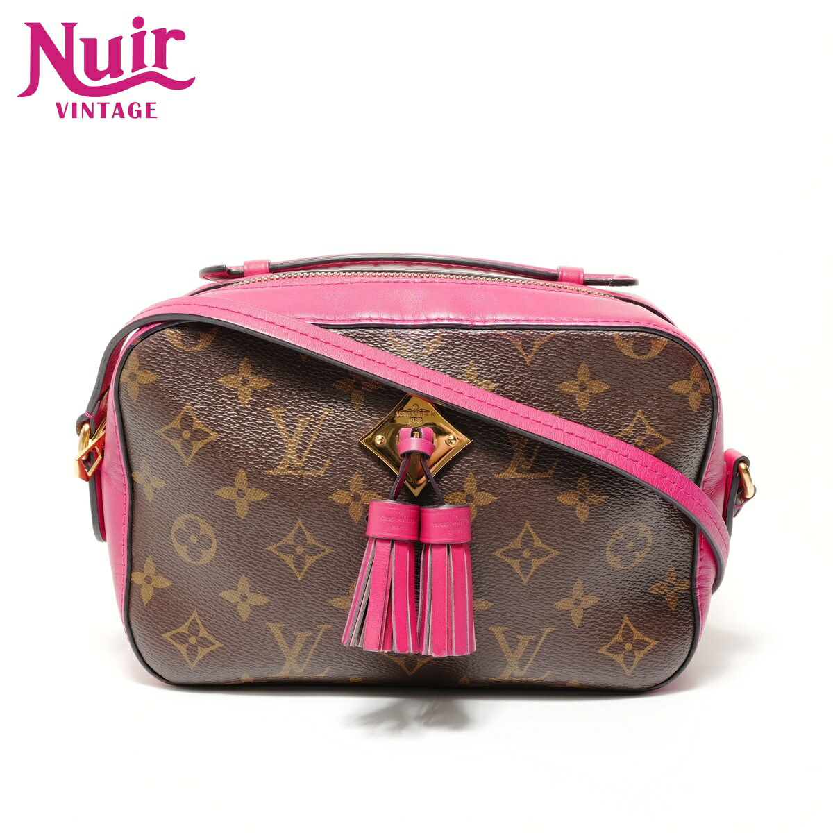 【ポイント最大47.5倍 全商品10%OFF! 7/26 01:59まで】ルイ・ヴィトンLOUIS VUITTON2018年製 モノグラム サントンジュショルダーバッグブラウンWS28476【中古】|NUIR VINTAGE 店