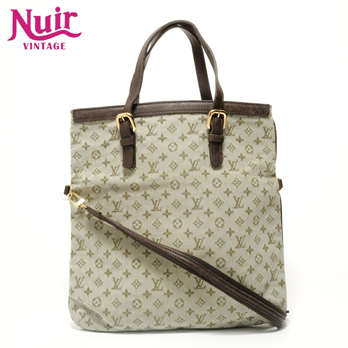 ルイ・ヴィトン LOUIS VUITTON モノグラム フランソワーズ 2way ショルダーバッグ グリーン WS28598 【中古】｜NUIR VINTAGE 店