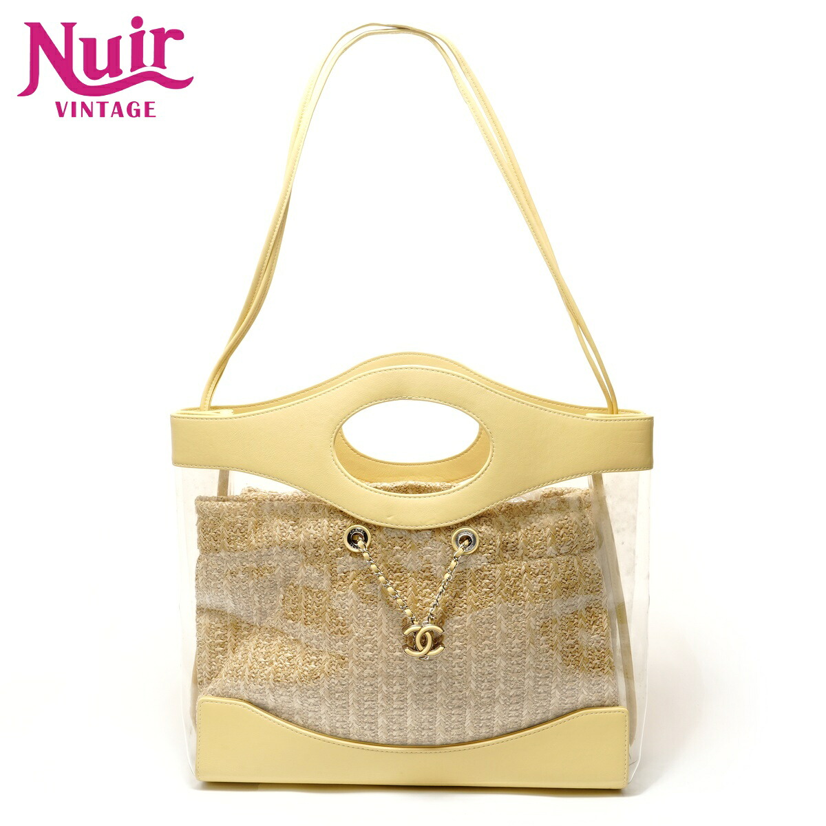 【ポイント最大47.5倍 全商品10%OFF! 7/26 01:59まで】シャネルCHANEL26番台 2018-2019 シャネル31ハンドバッグイエローWS28590【中古】｜NUIR VINTAGE 店