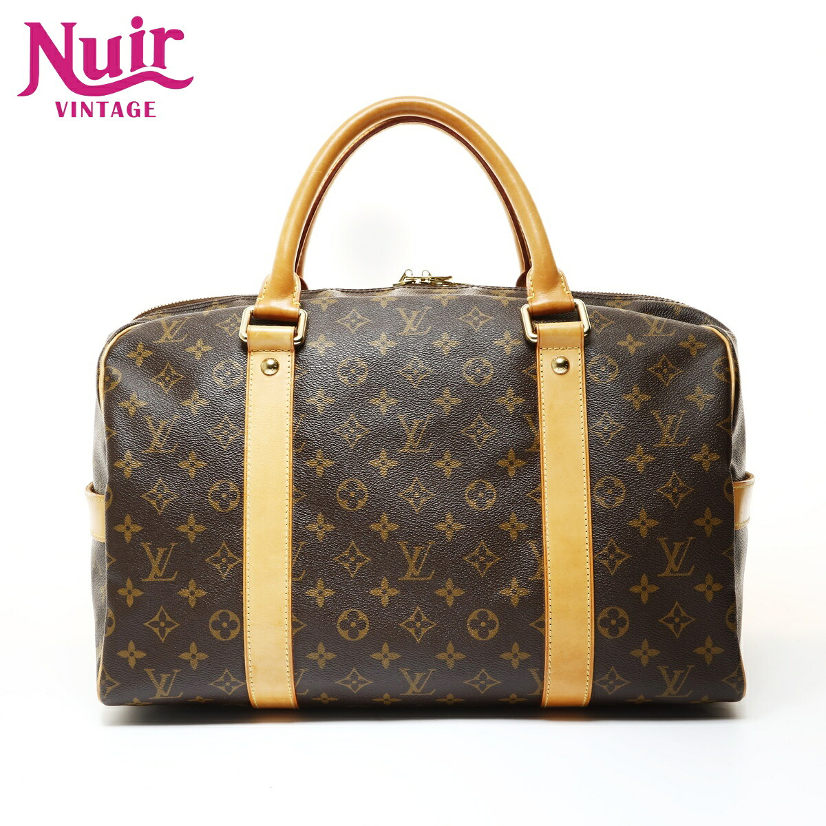 【ポイント最大47.5倍 全商品10%OFF! 7/26 01:59まで】ルイ・ヴィトンLOUIS VUITTONキャリーオール モノグラム 2006年製ボストンバッグブラウンWS28689【中古】|NUIR VINTAGE 店