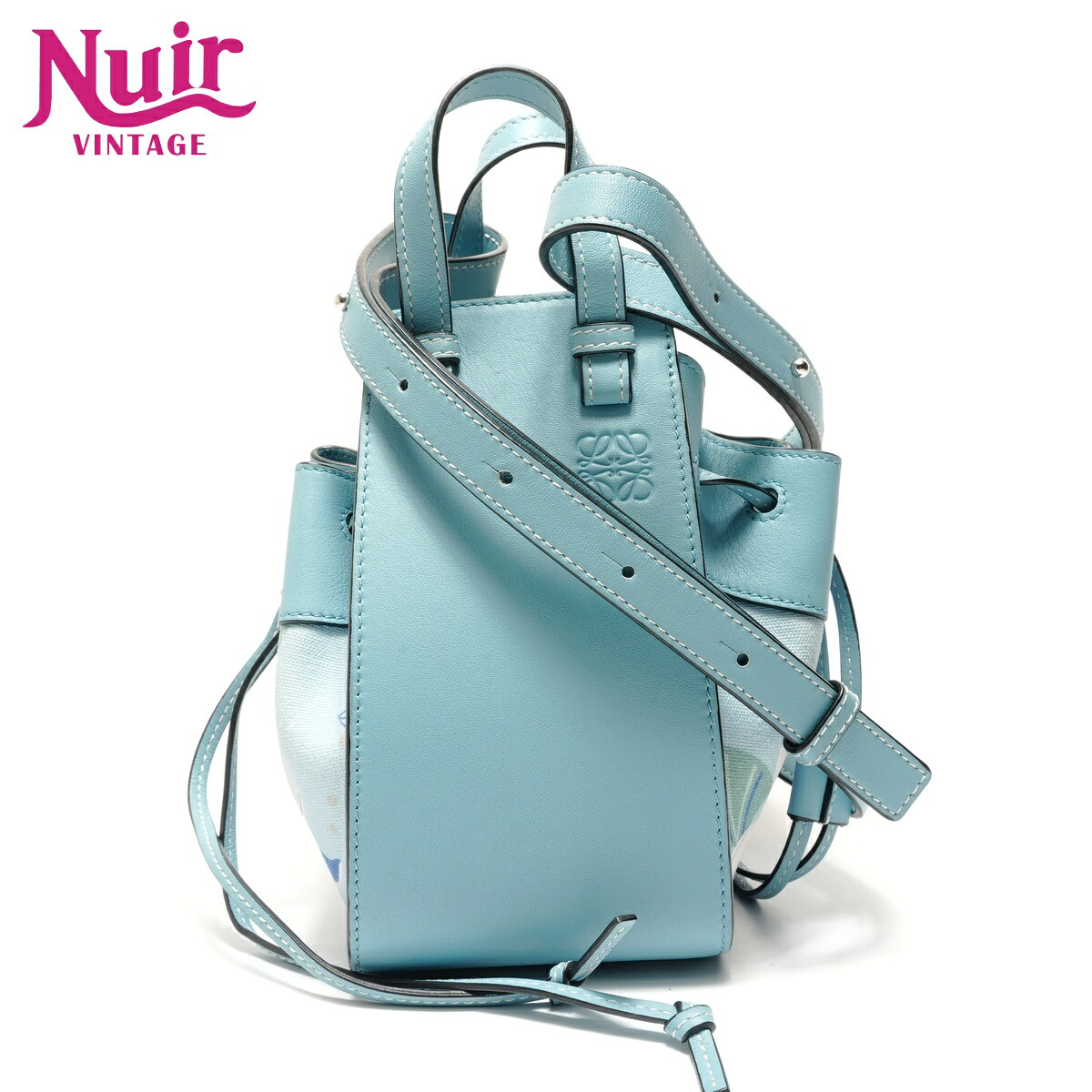 【ポイント最大47.5倍 全商品10%OFF! 7/26 01:59まで】ロエベLOEWEハンモック パウラズイビザ コレクションショルダーバッグブルーWS29099【中古】｜NUIR VINTAGE 店
