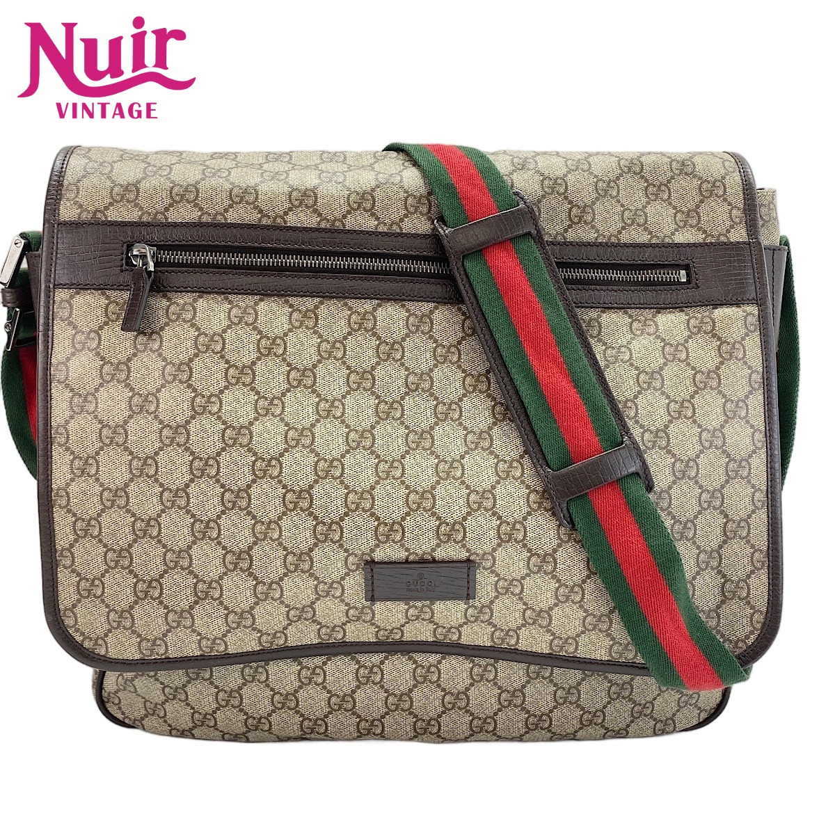 【ポイント最大47.5倍 全商品10%OFF! 7/26 01:59まで】グッチGUCCIGGスプリームショルダーバッグブラウンWS30676【中古】|NUIR VINTAGE 店