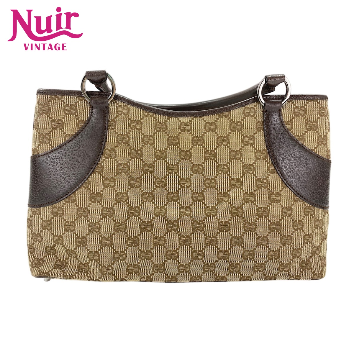 グッチ GUCCI GGキャンバス トートバッグ ブラウン WS31918 【中古】｜NUIR VINTAGE 店